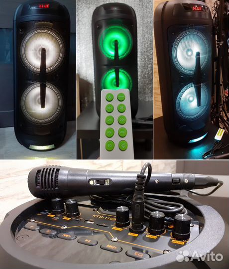 Напольная колонка 70см Speaker Party Box 60ват