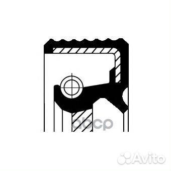 Сальник коленчатого вала 15510081B Corteco