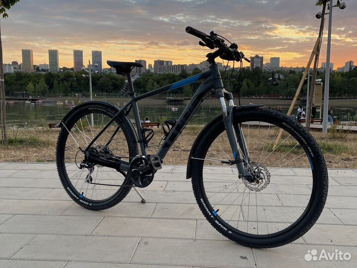 Велосипед Cube aim race 29 рама 21