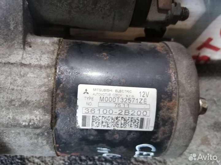 Стартер Kia Ceed Ed, 1.6, AT, 2007