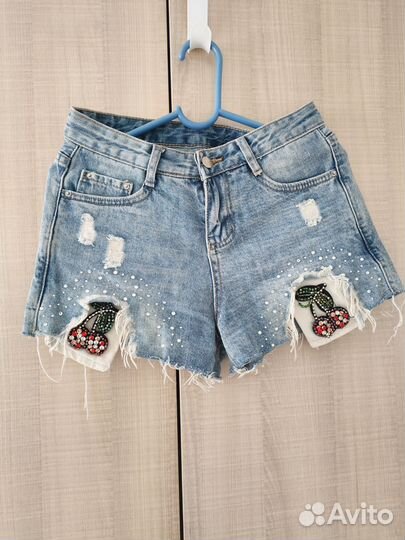 Шорты джинсовые женские