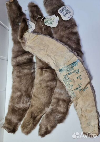 Мех шкурка натуральный норка