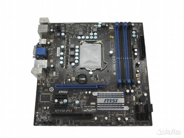 Материнская плата S-1156 MSI H55M-P31 Ver:1.3 H55