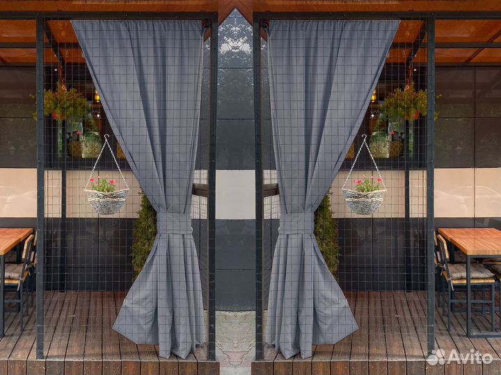 Уличные шторы 