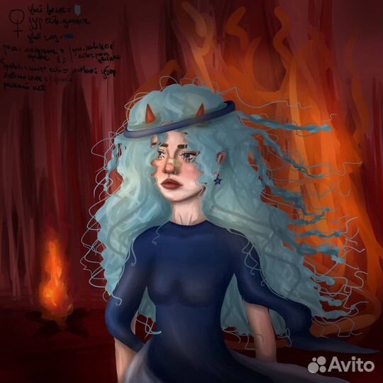 Рисование digital артов по фото или по идее