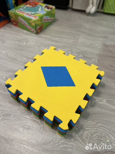 Мягкий коврик пазл