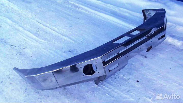 Передний силовой бампер без кенгурина 