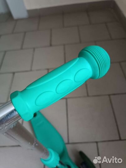 Самокат детский трехколесный светящиеся колеса