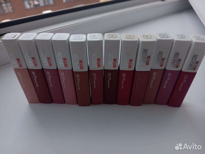 Матовая помада Maybelline Super stay Ink