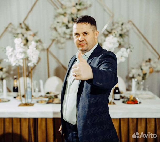 Ведущий Тамада Вокалист Диджей на свадьбу юбилей