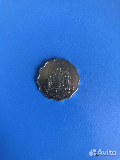 Jamaica 10 долларов 2005