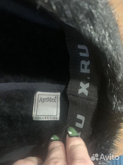 Мужская кепка утепленная 60 р-р