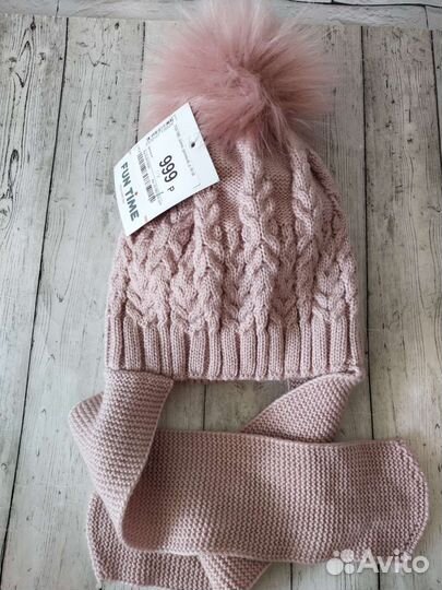 Шапка для девочки новая