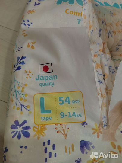 Подгузники momi размер L