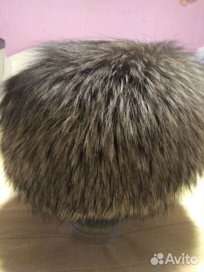 Шапка женская-чернобурка.бу