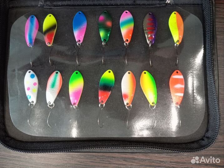 Форелевый Комплект в чехле / Dohna 30 шт- 2.8 гр