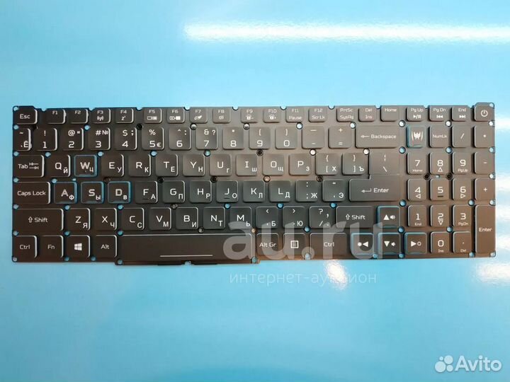 Клавиатура для Acer Predator Helios PH315-52 синяя