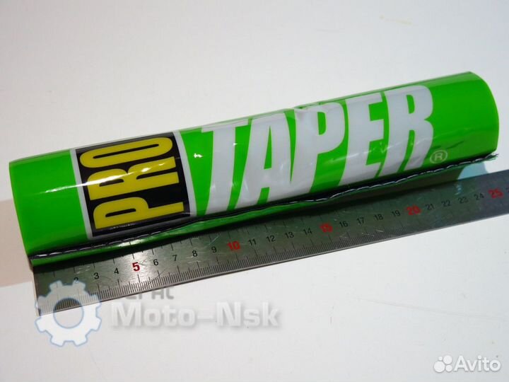 Накладка руля Protaper 25см зелёная