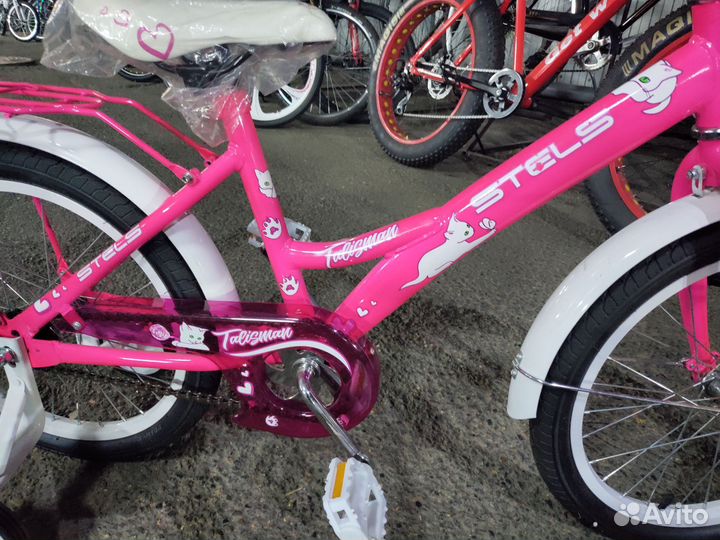 Велосипед детский 18 дюймов для девочки