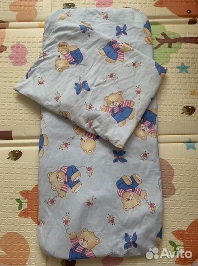 Матрас и подушка в коляску