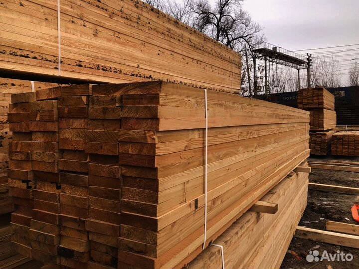 Качественные доски лиственницы 40x180 мм, гарантир