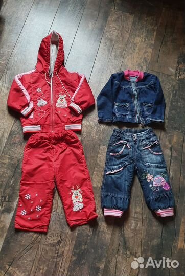 Вещи на девочку 2 лет