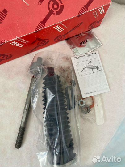 TRW 971 - Тяга рулевая (+ пыльник) renault