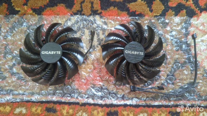 Вентиляторы для видеокарты Gigabyte, MSI