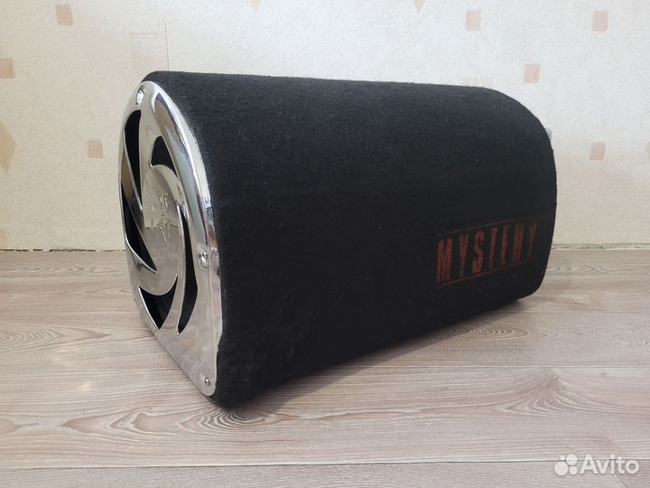 Сабвуфер Mystery MTB-300 + усилитель Blaupunkt