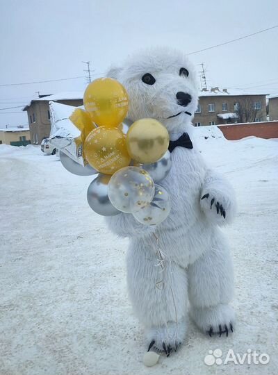 Ростовой костюм белого медведя