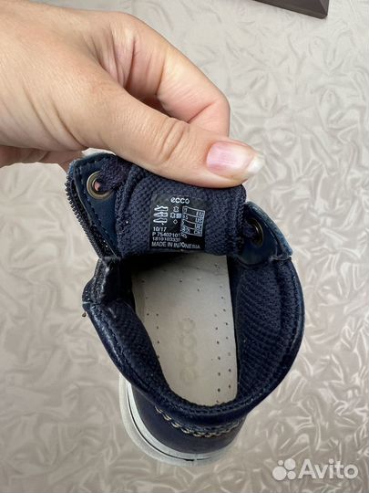 Ботинки демисезонные ecco 21 размер на мальчика