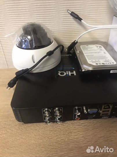 Уличный AHD комплект видеонаблюдения для дачи