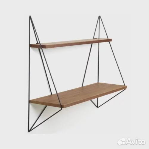 Настенная полка в стиле лофт