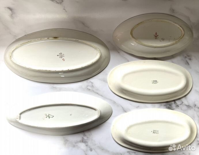 Набор тарелок (селедочниц)