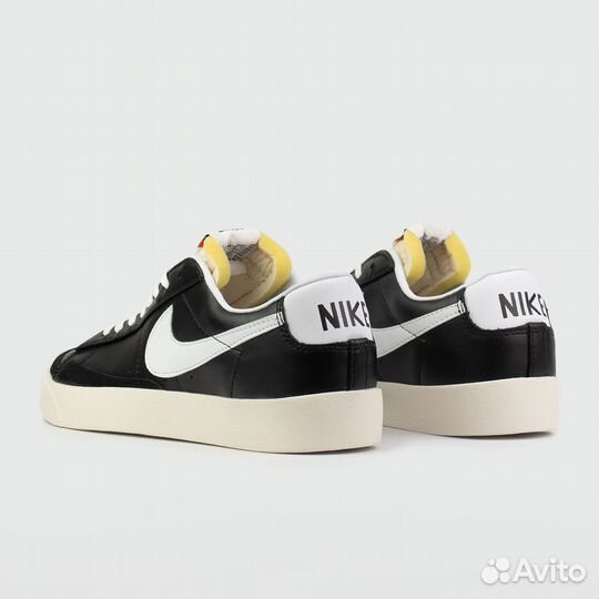 Кроссовки Nike Blazer Low 77 Leather Wmns Black Wh