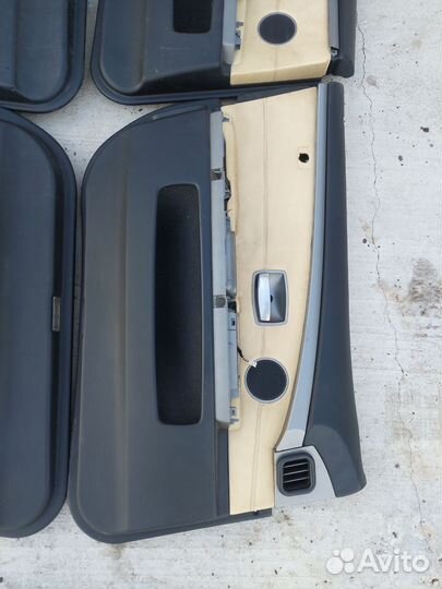 Обшивки дверные бмв е66, комплект