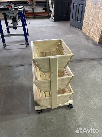 Ящики для хранения овощей/фруктов/бутылок