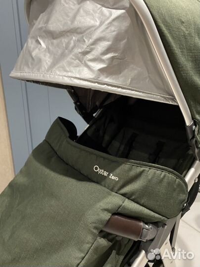 Прогулочная коляска Oyster Zero + накидка+дождевик