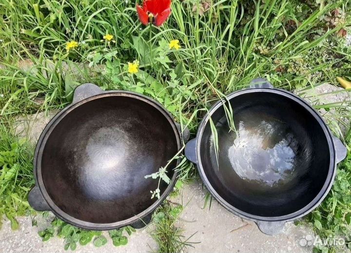 Казан чугунный все объёмы Новый