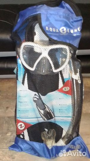Aqua Lung, маска, трубка,ласты. Италия