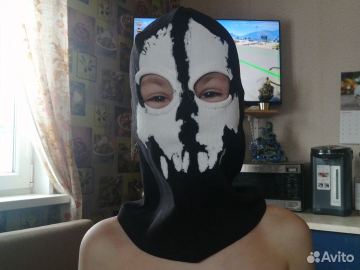 Балаклава с черепом