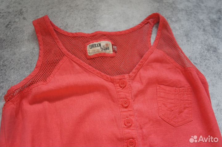 Женский комбинезон 46 размера ромпер яркий