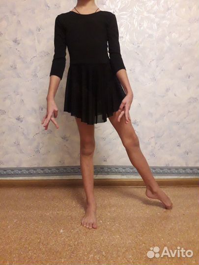 Купальник для хореографии, гимнастики, танцев. Рос