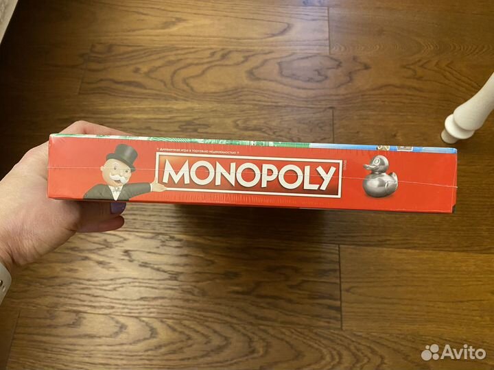 Монополия Hasbro, оригинал, новая, в пленке