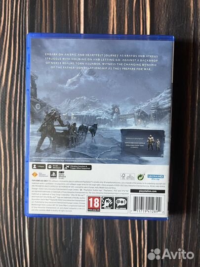 God of war ragnarok ps5 диск рус. субтитры
