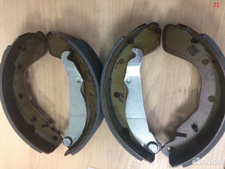 Колодки тормозные барабанные Chevrolet Lanos/Nexia