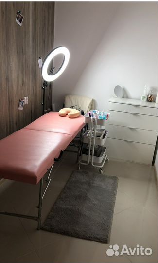 Кушетка для наращивания ресниц/массажный стол