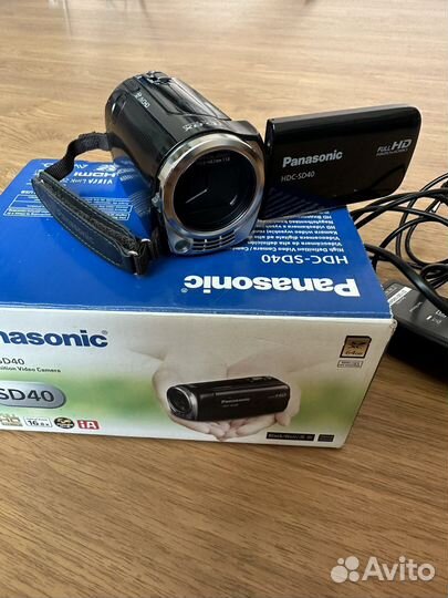 Видеокамера panasonic sd 40