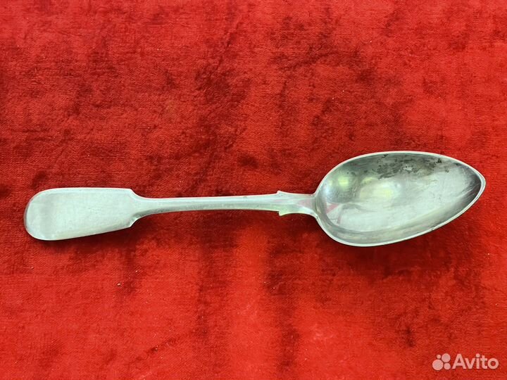 Ложка столовая серебро 84 проба, санкт-петербург
