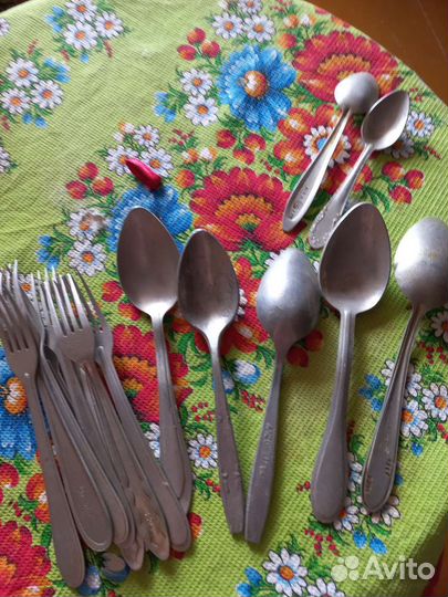 Ложки, вилки алюминий